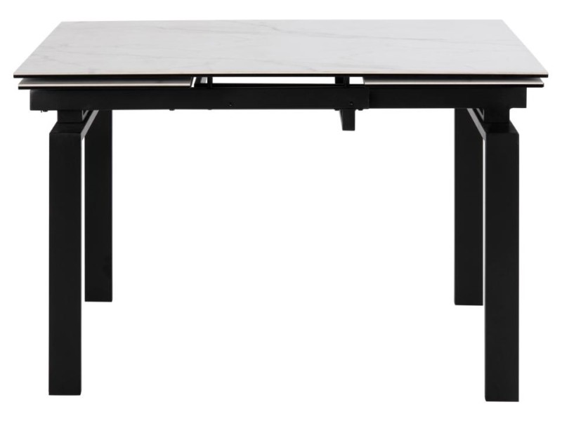 Stół Huddersfield biały/ czarny - ACTONA